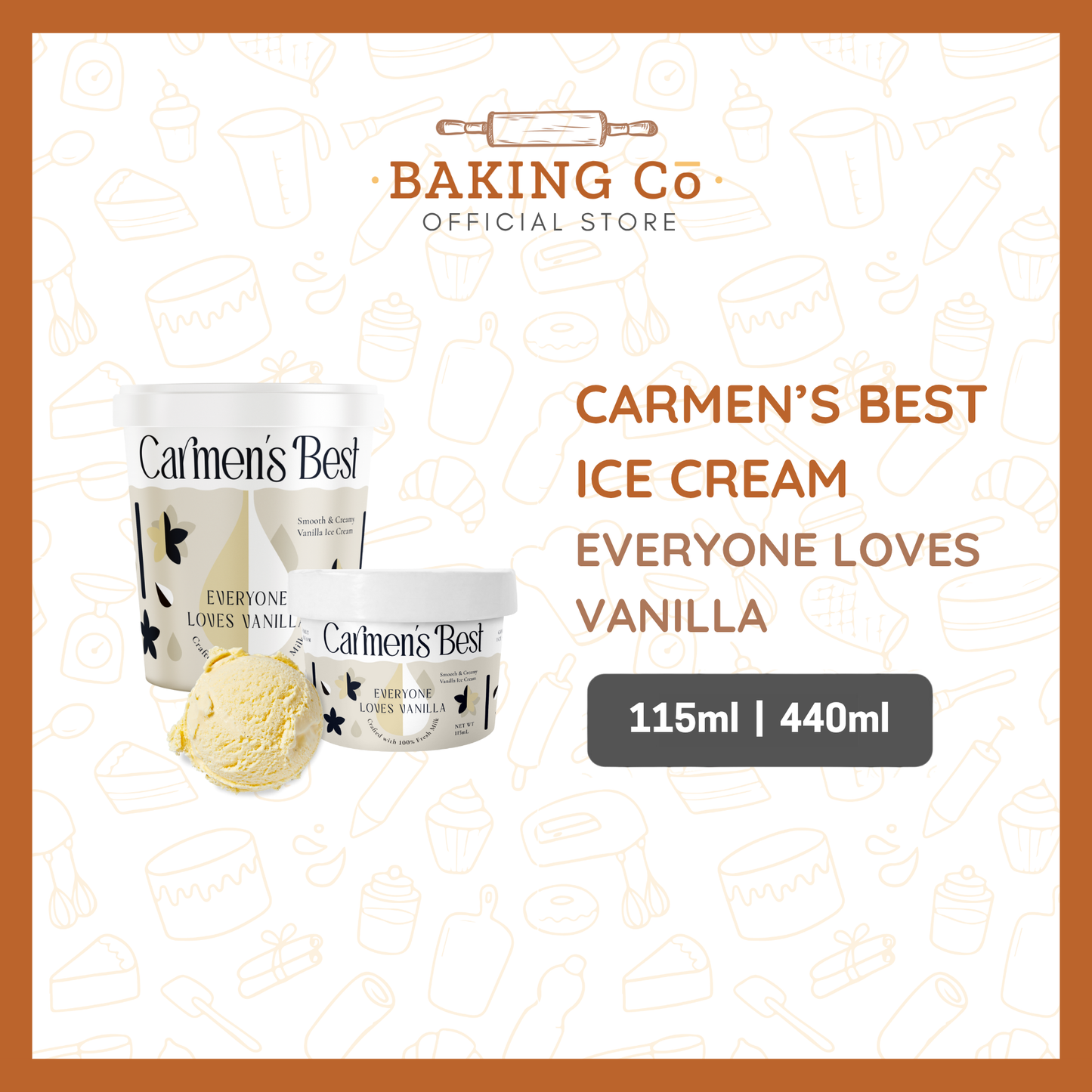 Carmen's Best Everyone Loves Vanilla Ice Cream