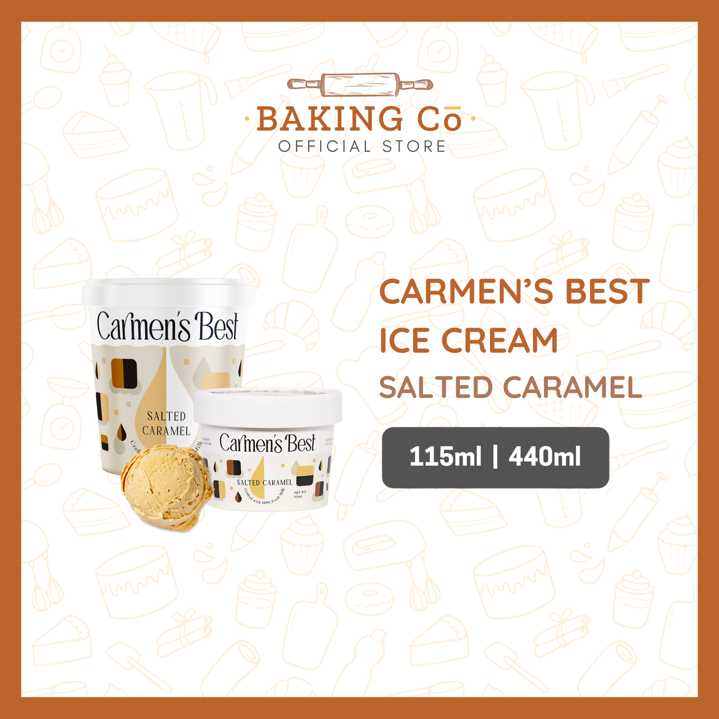 Carmen's Best Salted Caramel Ice Cream