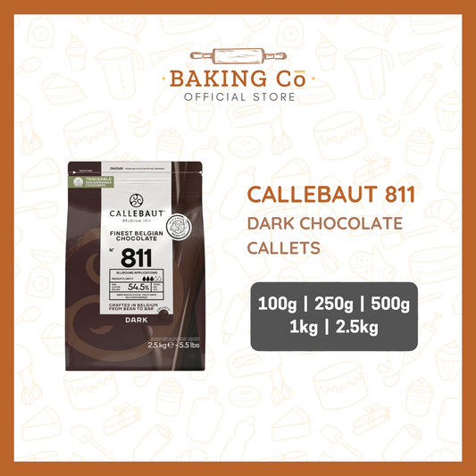 Callebaut 811 Dark Chocolate Callets