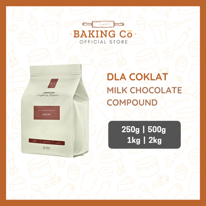 DLA Milk Coklat Chocolate Compound Coins