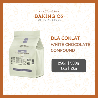 DLA White Coklat Chocolate Compound Coins