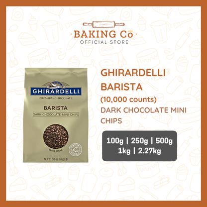 Ghirardelli Barista Dark Mini Chocolate Chips