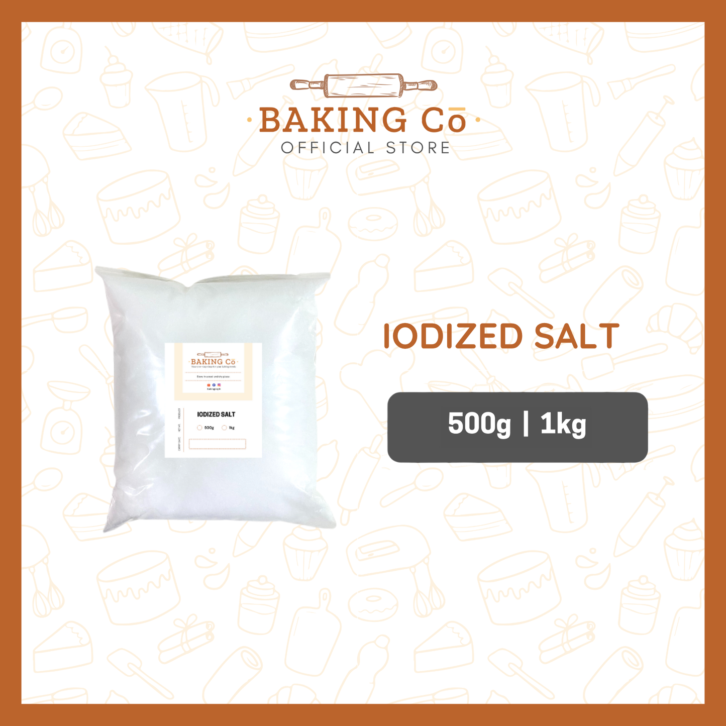 Baking Cō Iodized Salt