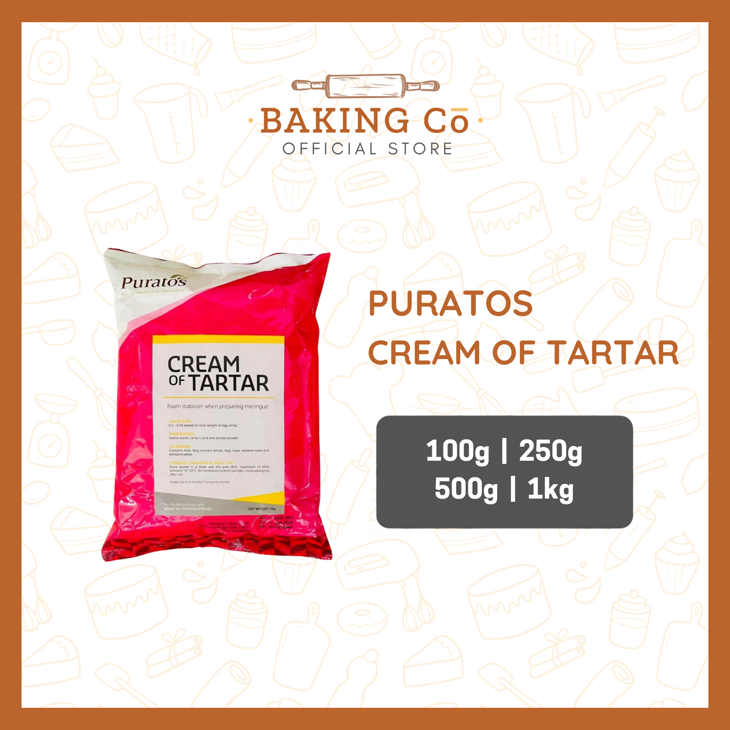Puratos Cream of Tartar