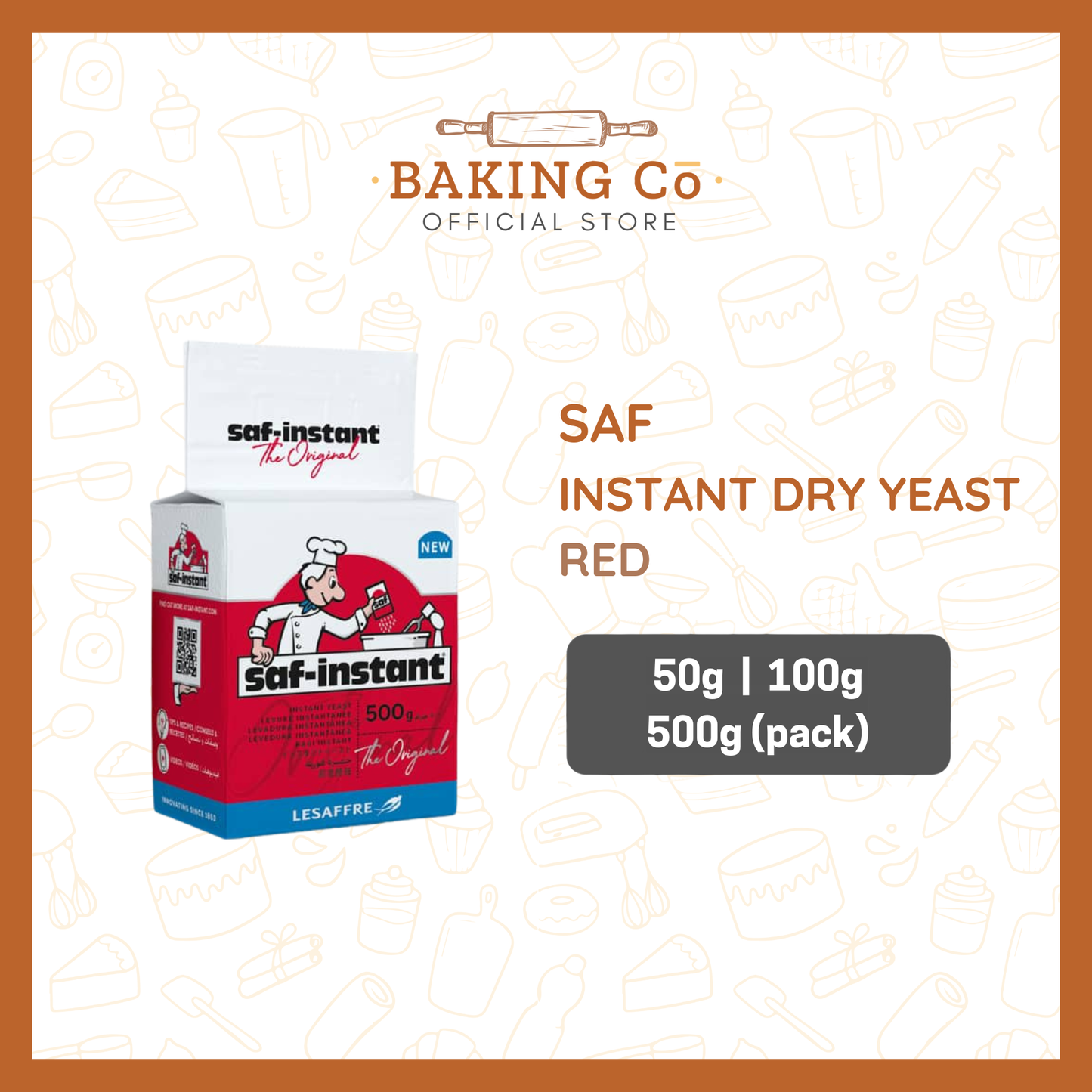 SAF Red Instant Dry Yeast