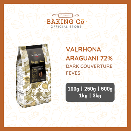 Valrhona Araguani 72% Dark Chocolate Feves