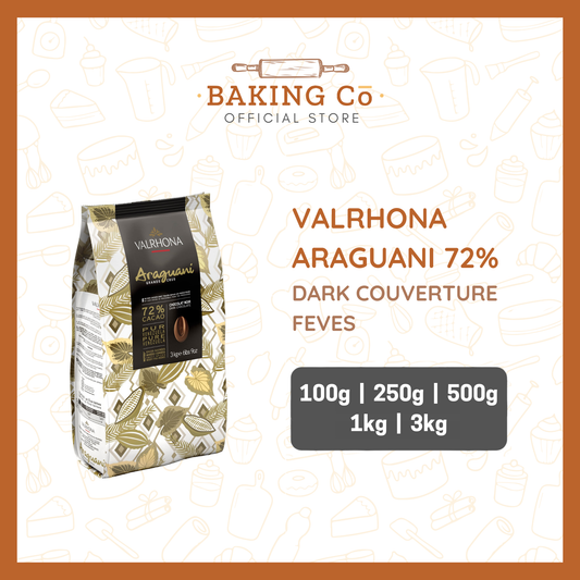 Valrhona Araguani 72% Dark Chocolate Feves