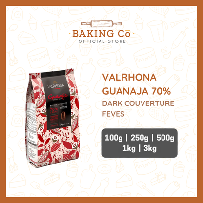 Valrhona Guanaja 70% Dark Chocolate Feves
