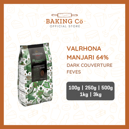 Valrhona Manjari 64% Dark Chocolate Feves