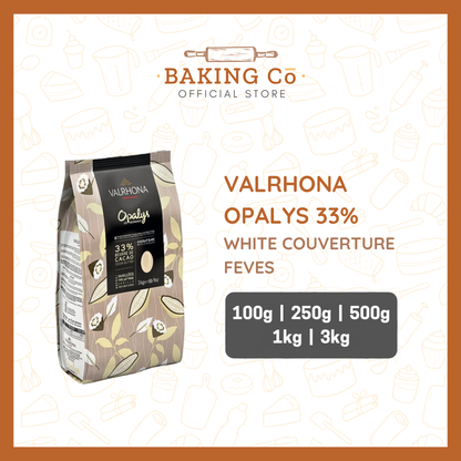 Valrhona Opalys 33% White Chocolate Feves