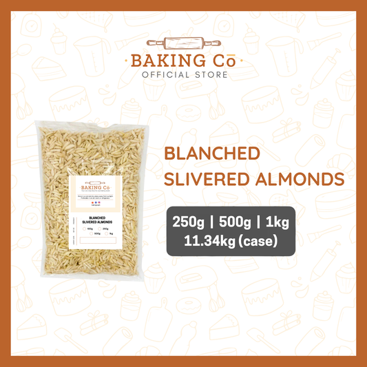 Baking Cō Blanched Slivered Almonds