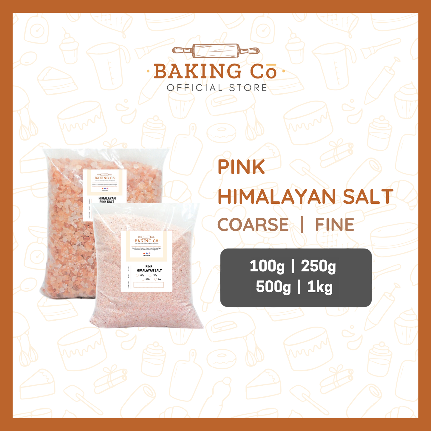 Baking Cō Pink Himalayan Salt